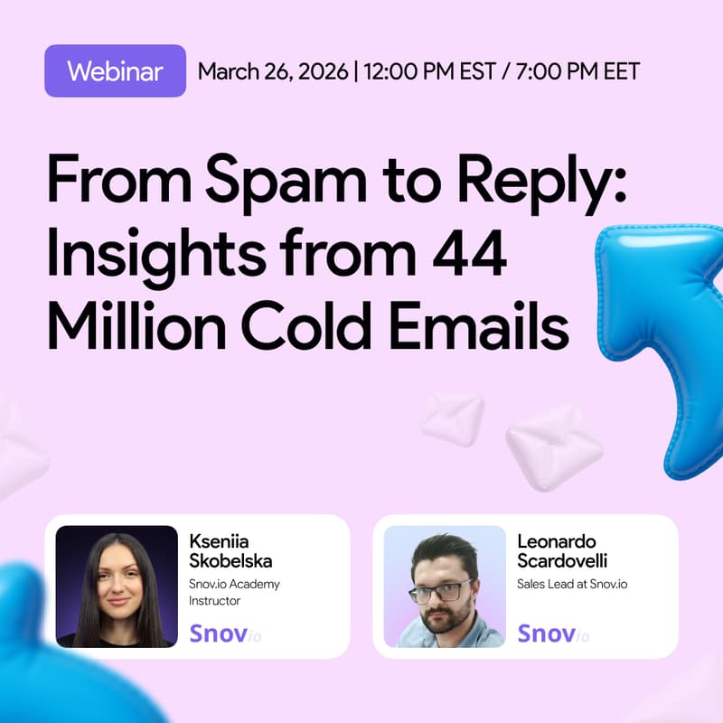 Cover Image for 44 Million Cold Emails Analyzed: What Actually Gets Replies in 2026