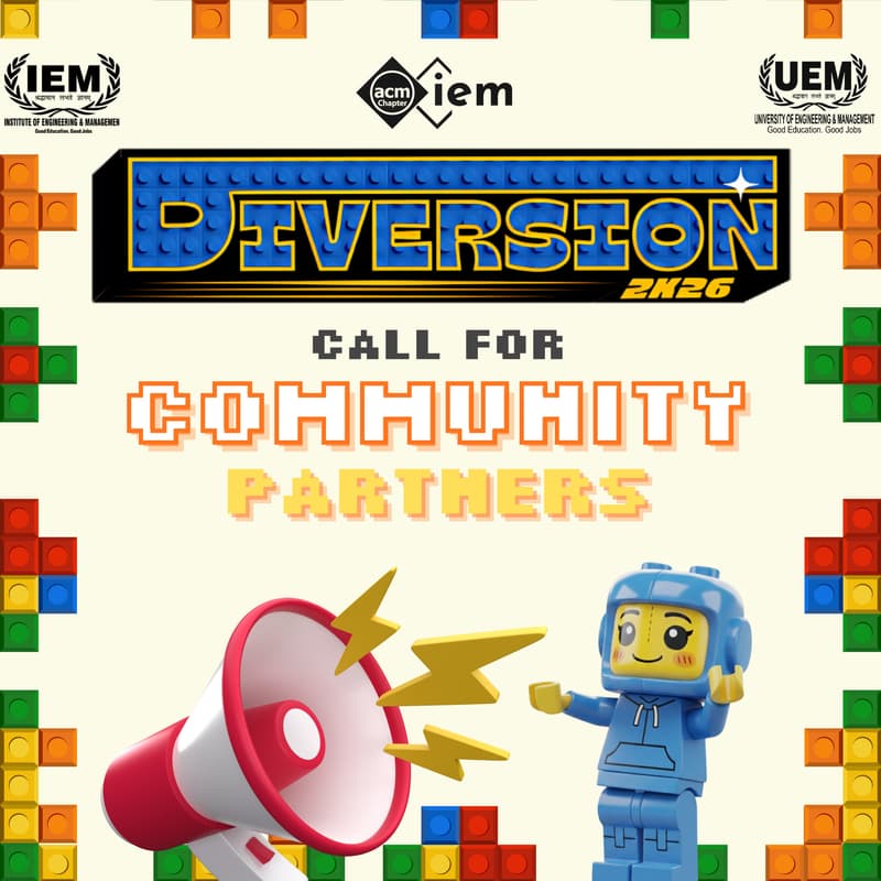 DIVERSION 2K26 CALL FOR COMMUNITY PARTNERS · Luma