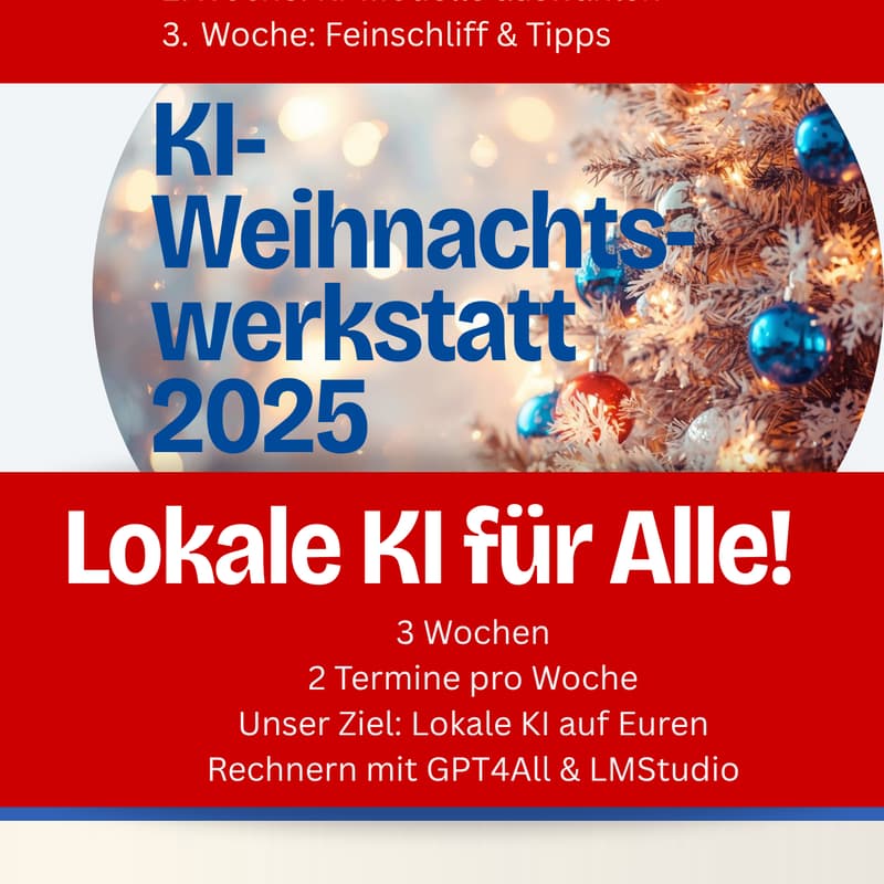 Cover Image for KI-Weihnachts-Werkstatt 5/6 Lokale KI