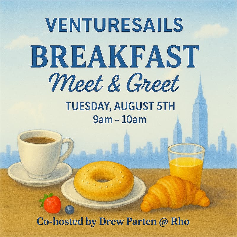 Cover Image for August 5th VentureSails Breakfast Meet & Greet