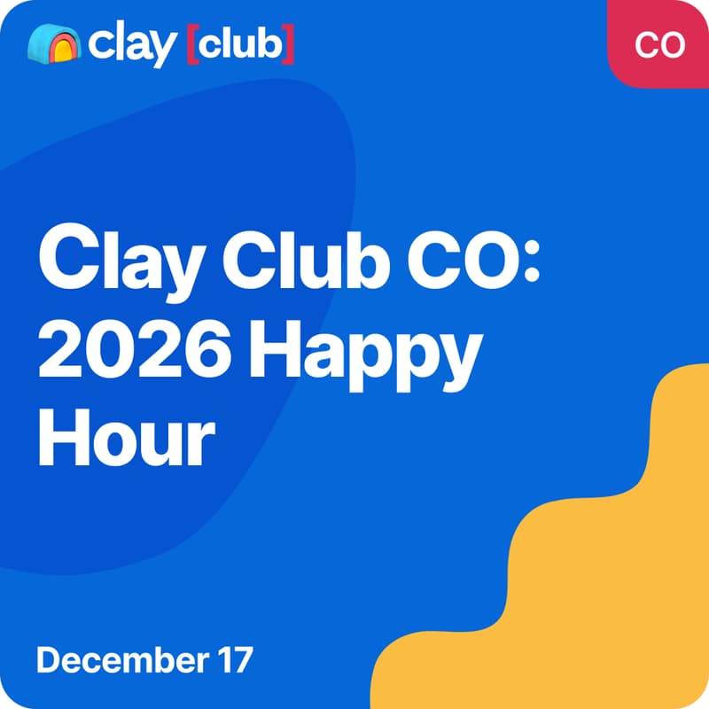 Cover Image for Clay in CO: 2026 Happy Hour