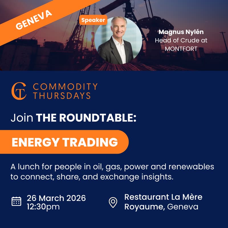 Cover Image for The Roundtable: Energy Trading - Geneva
