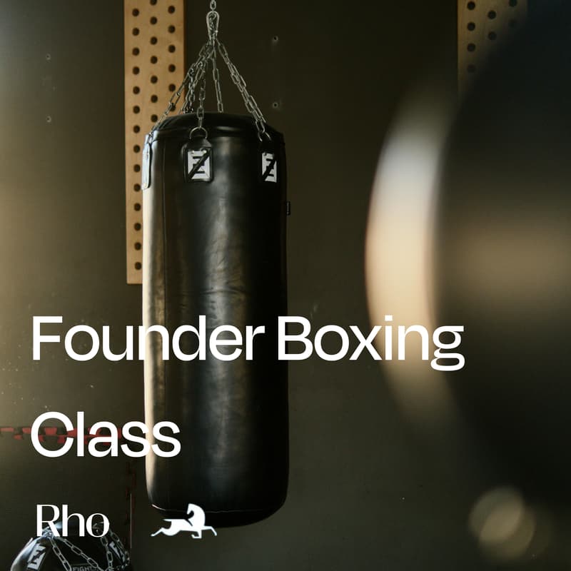 Cover Image for Founder Boxing Class [Hosted by Rho x Outlander VC]