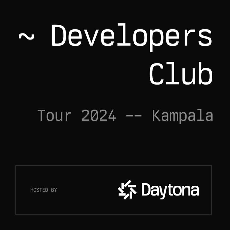 Cover Image for Daytona Developers Club Tour '24, Kampala