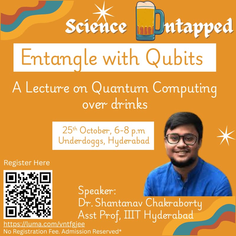 Cover Image for Science Untapped Lecture - Entangle with Qubits
