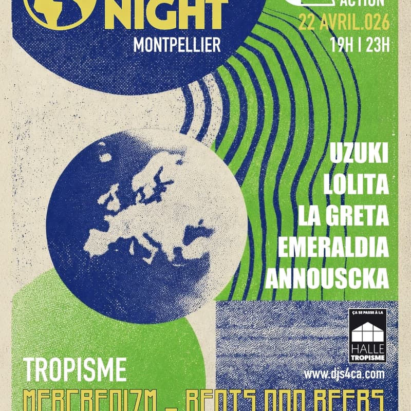 Cover Image for Earth Night Montpellier France 2026