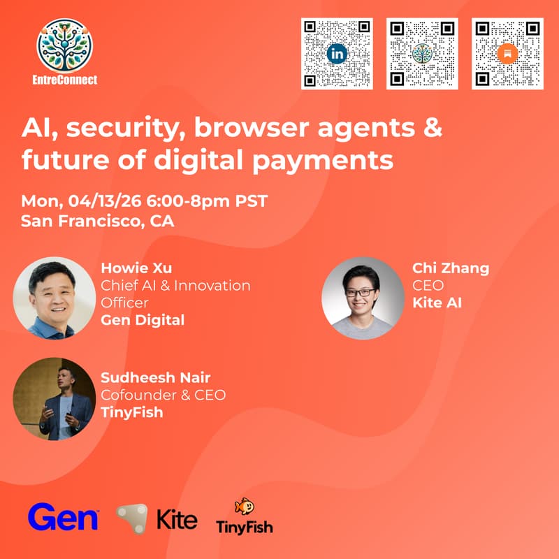 Cover Image for 🌐 Trust in the Agent Era: AI, Security, Browser Agents & Payments — Gen (NASDAQ: GEN), Kite AI ($33M), TinyFish ($47M)