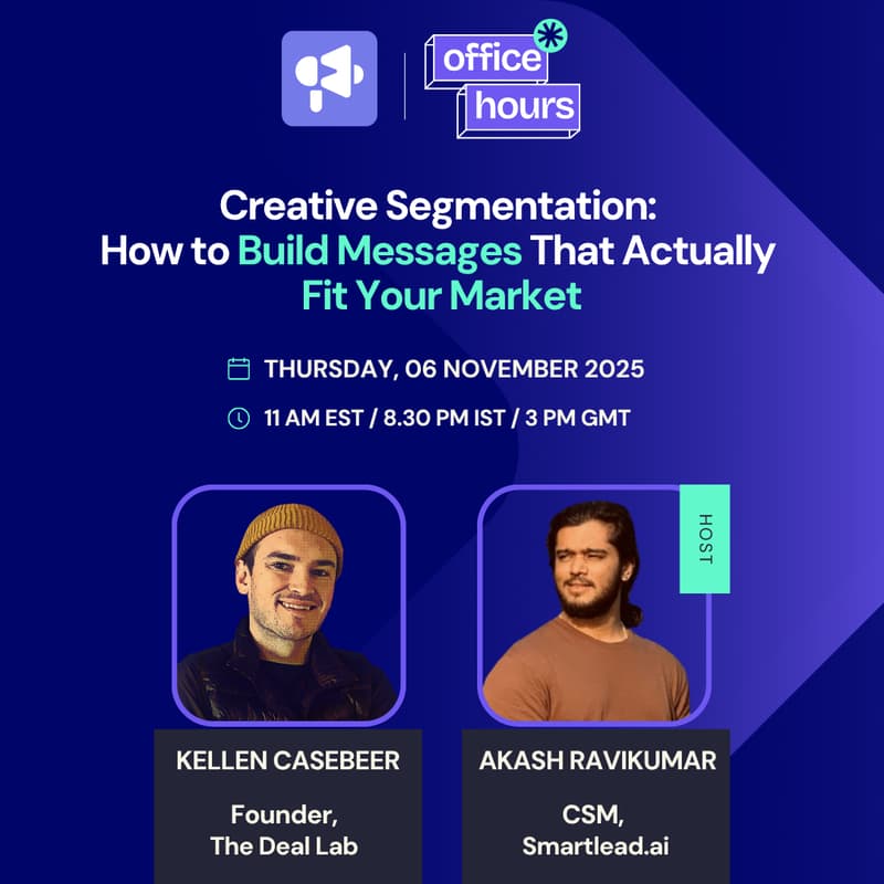 Cover Image for Creative Segmentation: How to Build Messages That Actually Fit Your Market