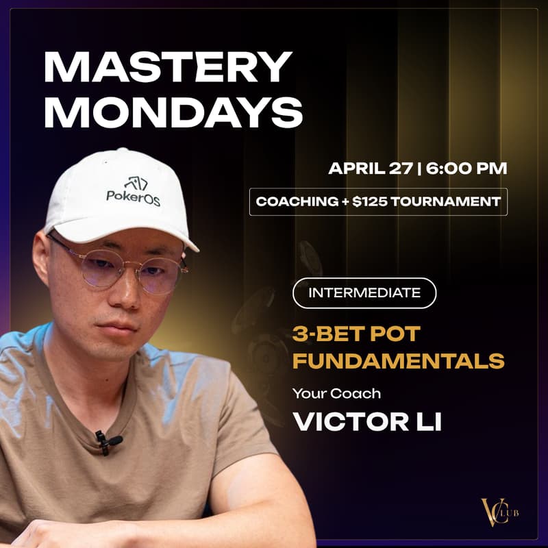 Cover Image for VClub | 3-Bet Pot Fundamentals