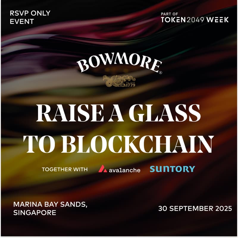 Cover Image for Bowmore x Avalanche - Raise a glass to blockchain