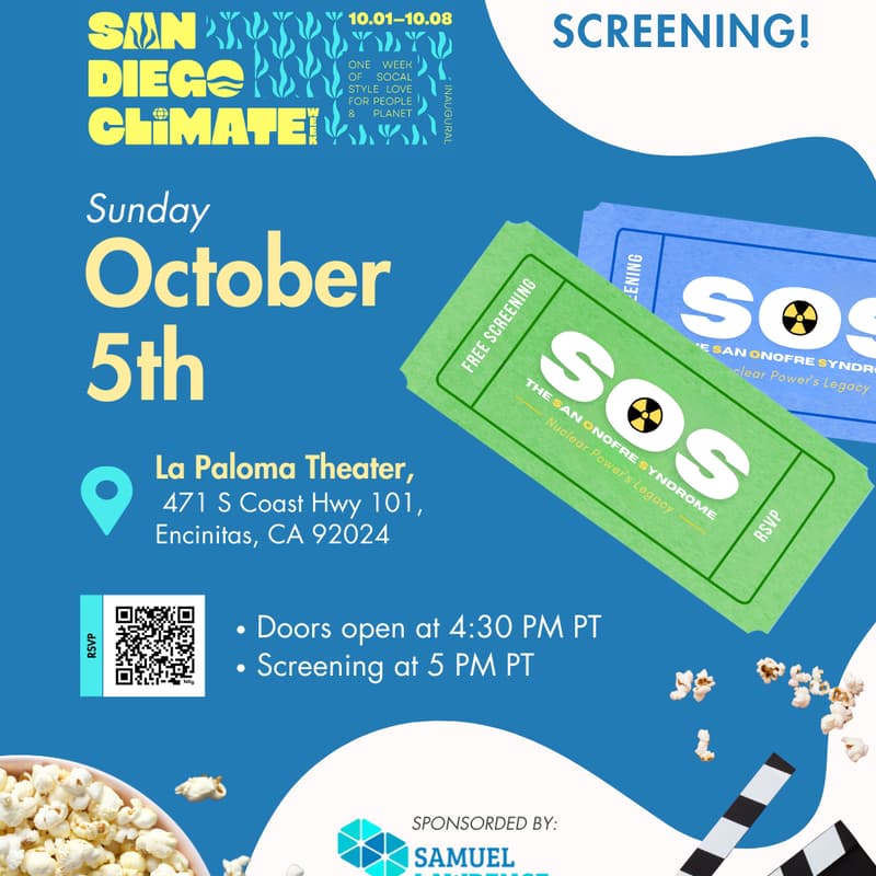 Cover Image for Film Showing "SOS: The San Onofre Syndrome"