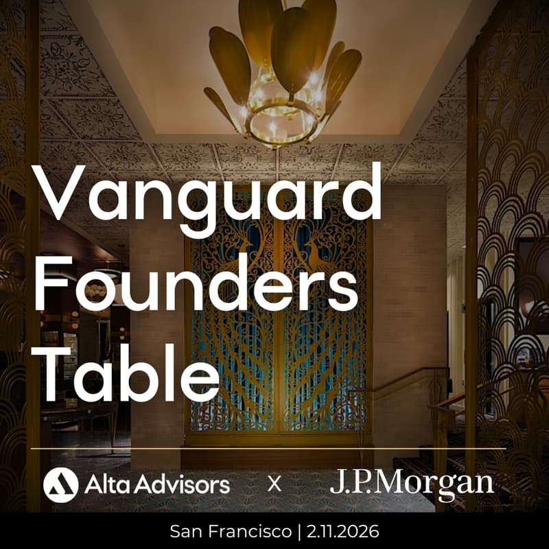 Cover Image for Vanguard Founders Table @ MilVet SF by Alta & JPM