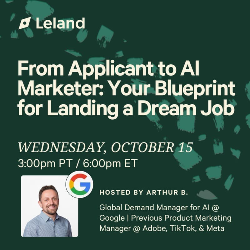 Cover Image for From Applicant to AI Marketer: Your Blueprint for Landing a Dream Job