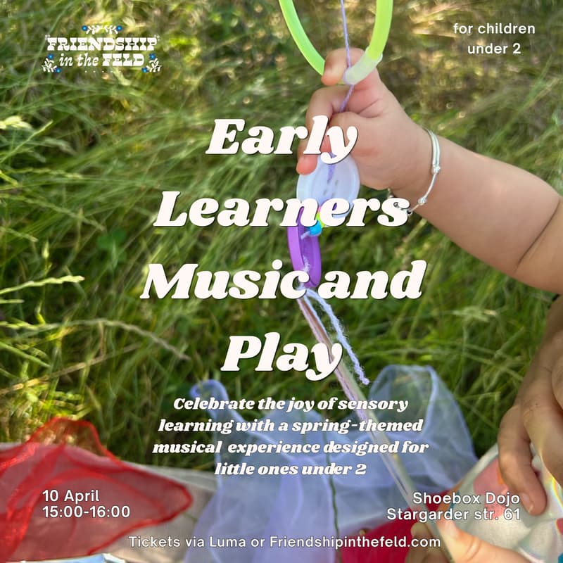 Cover Image for Early Learner Spring Music & Play: A Sensory Workshop for Babies Under 2