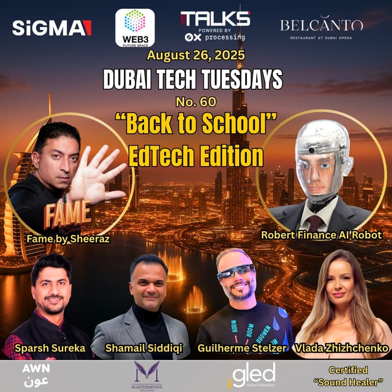 Cover Image for Dubai Tech Tuesdays No. 60 - "Back to School" EdTech Edition