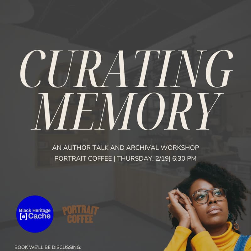 Cover Image for Curating Memory: An Author Talk & Archival Workshop