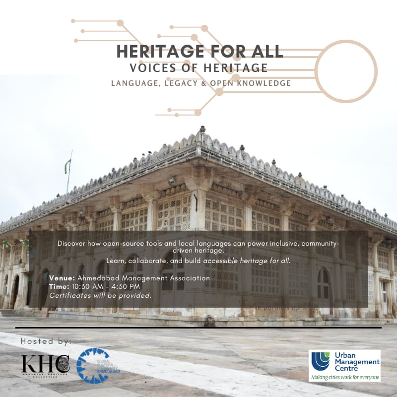 Cover Image for Heritage for All : Voices of heritage 🌟