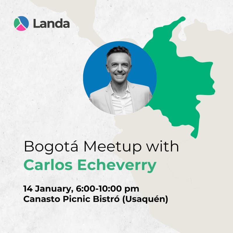 Cover Image for Landa - Bogotá Meetup with Carlos Echeverry