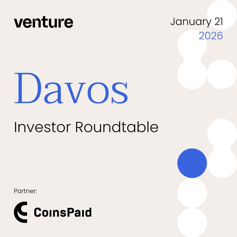 Cover Image for VENTURE Investor Roundtable Davos