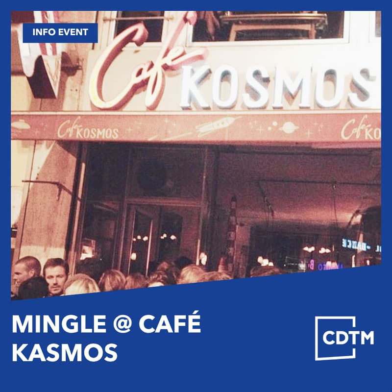 Cover Image for Informal Meetup @ Café Kosmos: Chat with CDTM Students
