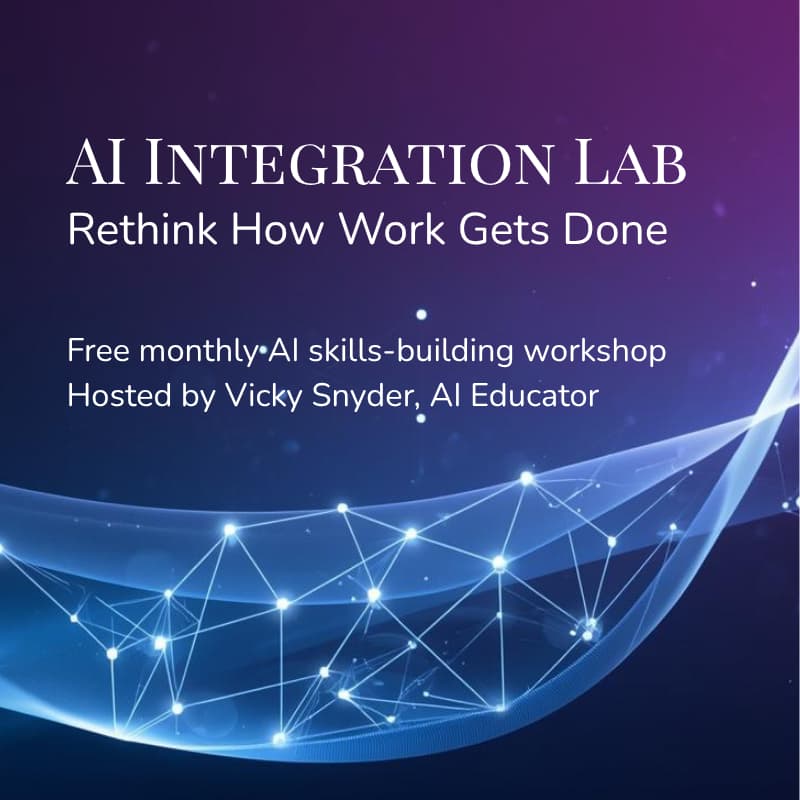 Cover Image for AI Integration Lab: A Free Monthly AI Skills-Building Workshop