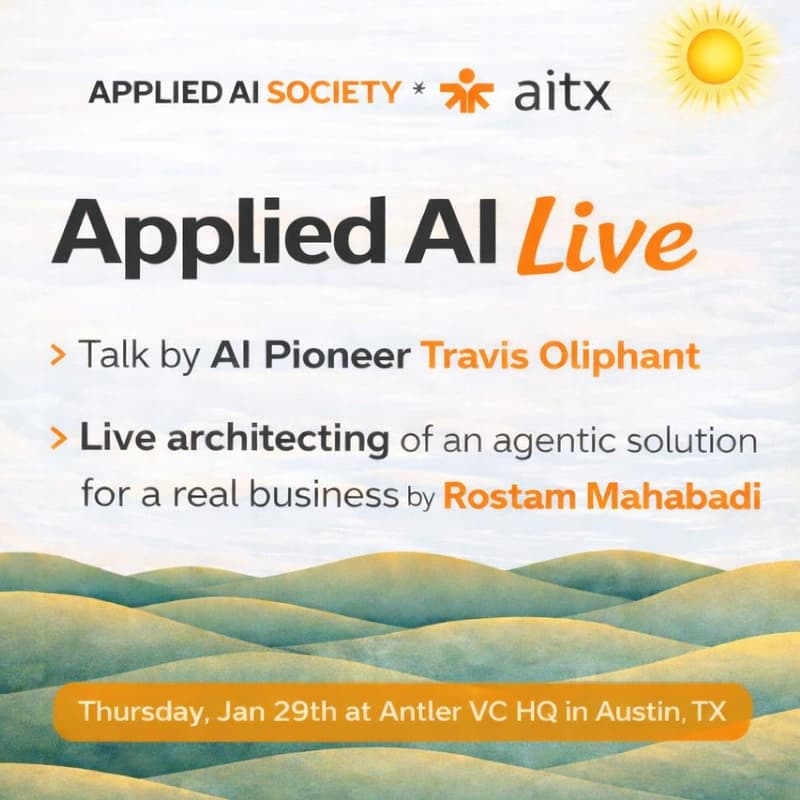 Cover Image for Applied AI Live