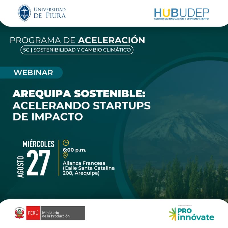 Cover Image for Arequipa Sostenible: Acelerando startups de impacto