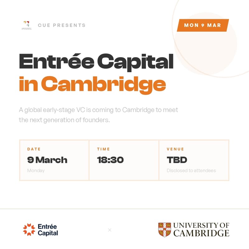 Cover Image for Entrée Capital in Cambridge