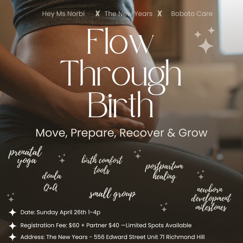 Cover Image for Flow Through Birth : Move,  Prepare, Recover & Grow