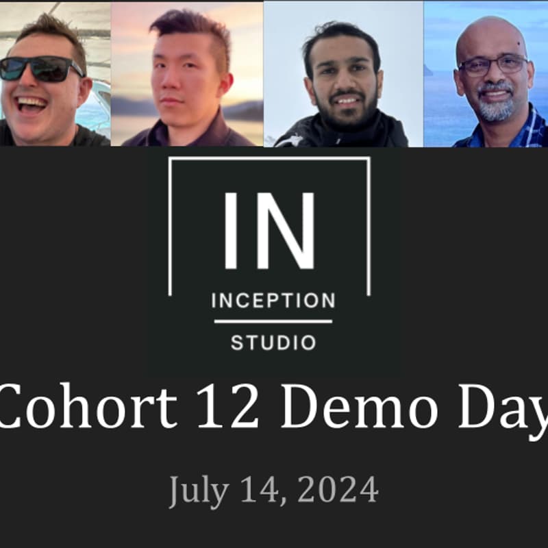 Cover Image for Inception Cohort 12 Demo Day and Reception