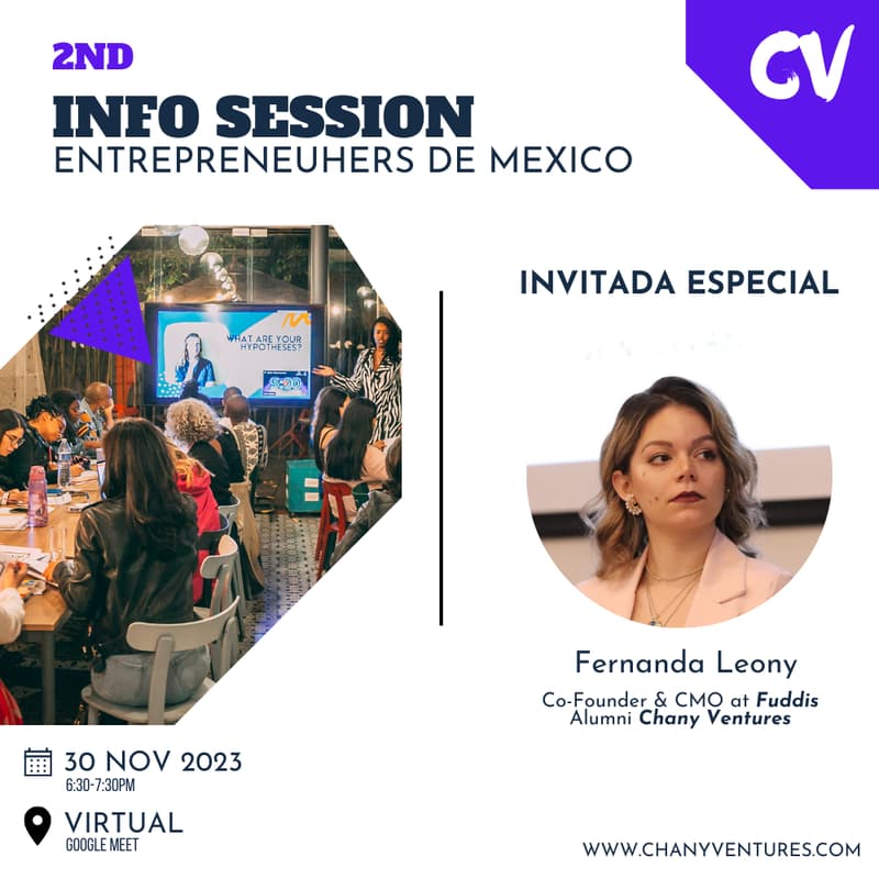 Cover Image for Sesión informativa del Programa EntrepreneuHers