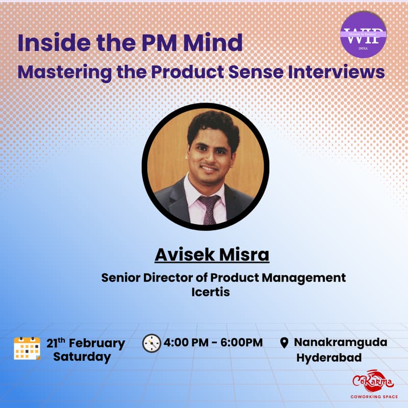 Cover Image for Inside the PM Mind: A product sense workshop