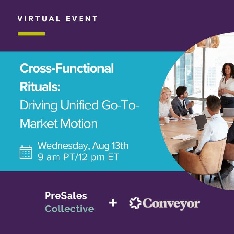 Cover Image for Cross-Functional Rituals: Driving Unified Go-To-Market Motion