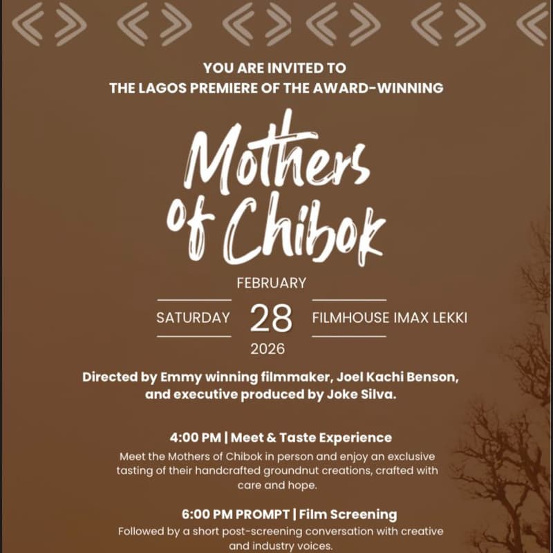 Cover Image for Mothers of Chibok Lagos Premiere
