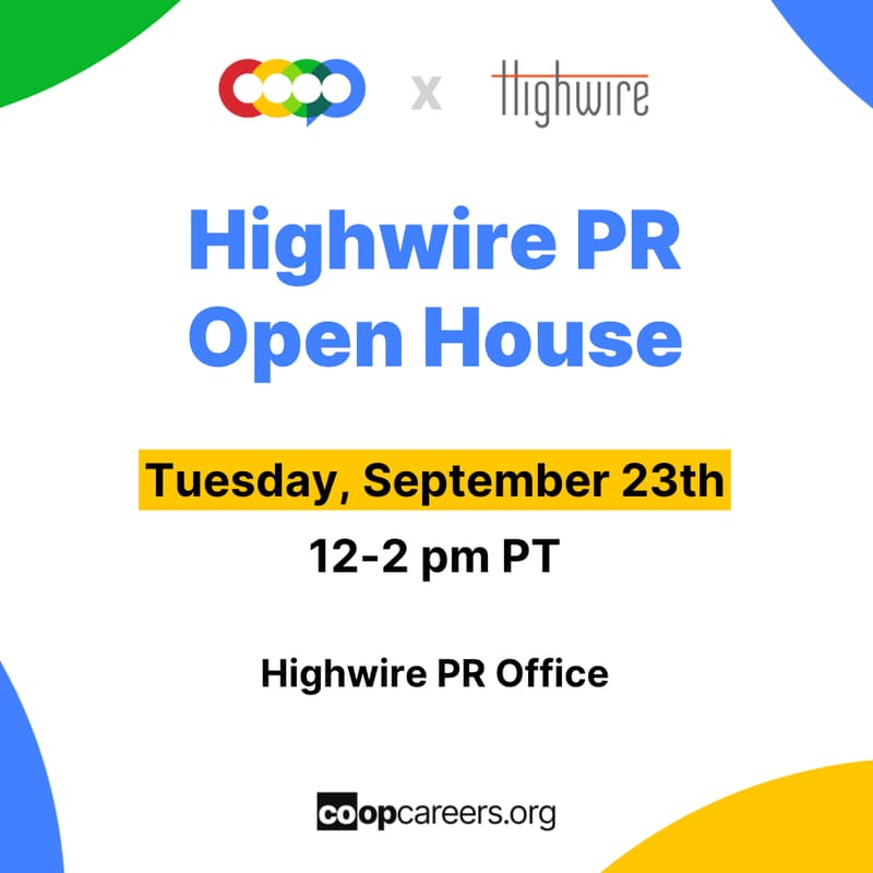 Cover Image for Highwire PR Open House