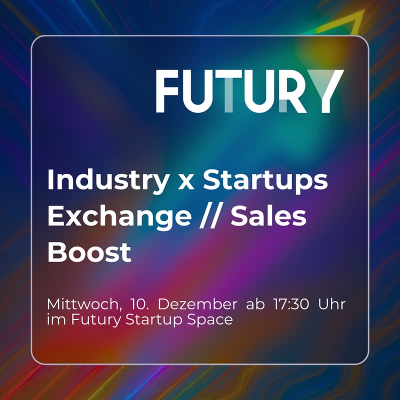 Cover Image for Industry x Startups Exchange // Sales Boost