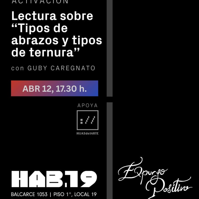 Cover Image for EXPURGO POSITIVO cap.1-Activación 2: Lectura sobre “Tipos de abrazos y tipos de ternura