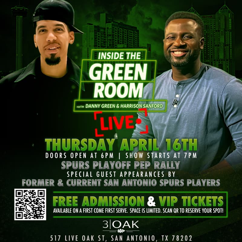 Cover Image for Inside the Green Room with Danny Green in San Antonio