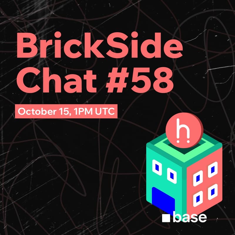 Cover Image for Brick Side Chat #58 - Online Web3 Networking
