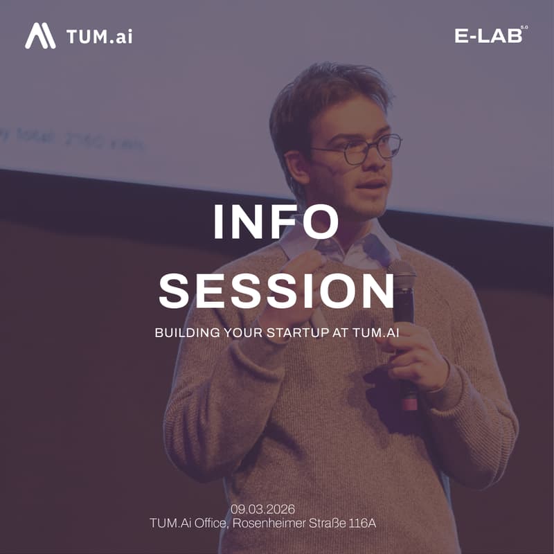 Cover Image for TUM.ai E-Lab Info Session