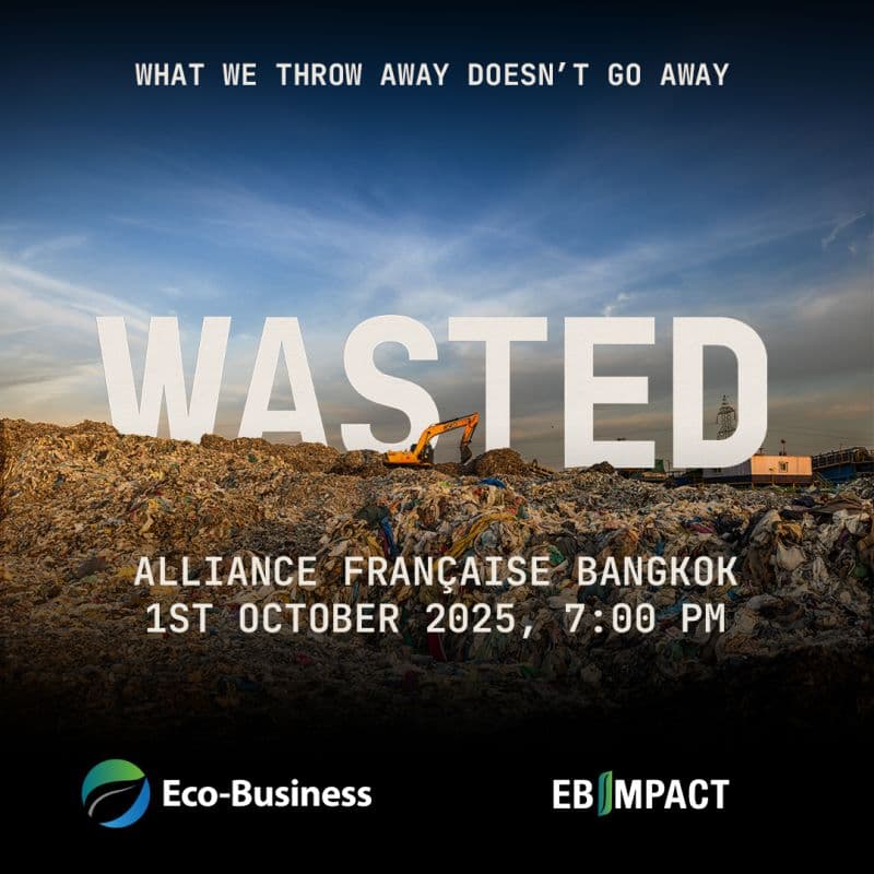 Cover Image for Film screening of WASTED in Bangkok การฉายภาพยนตร์ WASTED ในกรุงเทพฯ