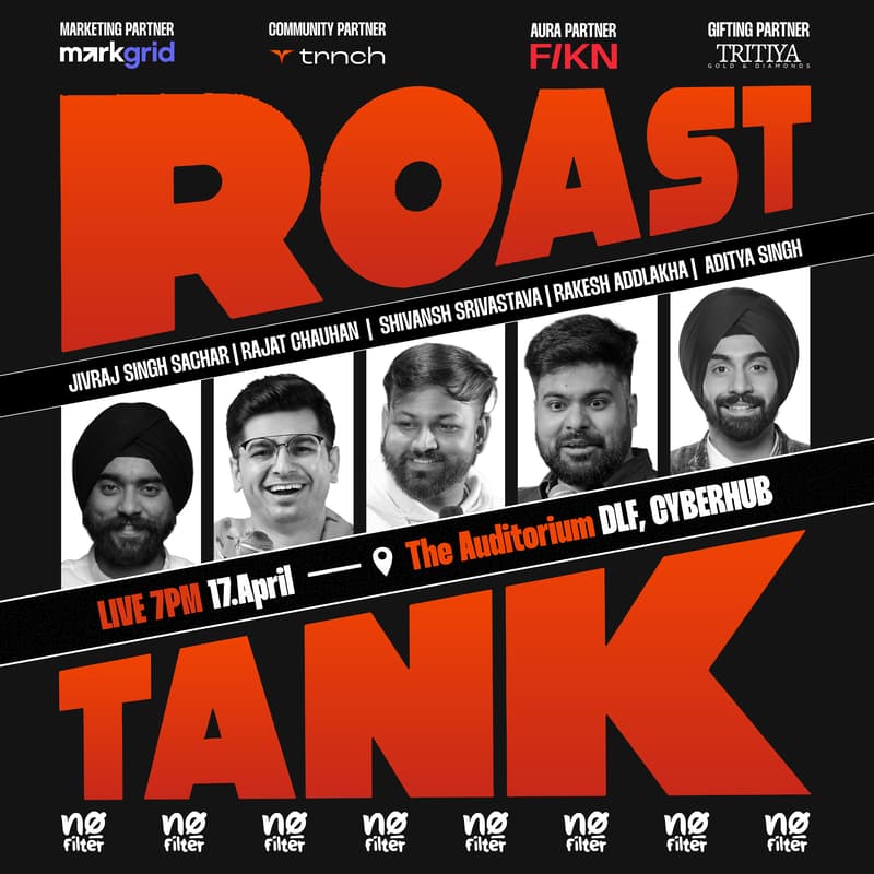 Cover Image for Roast Tank Gurgaon Edition