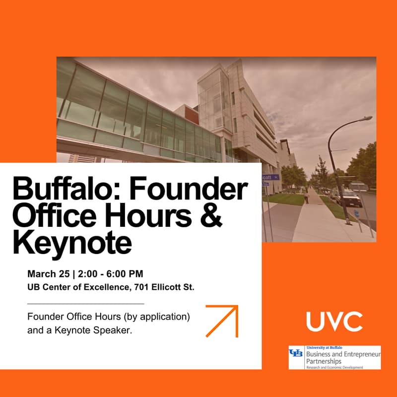 Cover Image for Office Hours with UNY50 &  Mentors: Buffalo ft Claude Arpels, Impact Angel & Activist and Co-Chair of Slow Money NYC