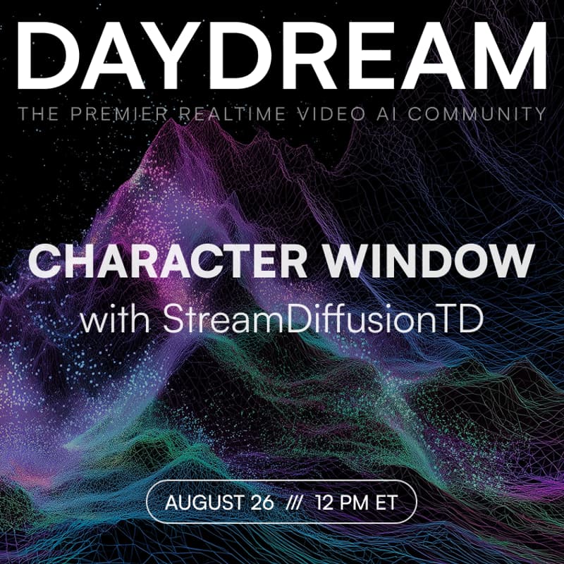 Cover Image for Character Window with StreamDiffusionTD