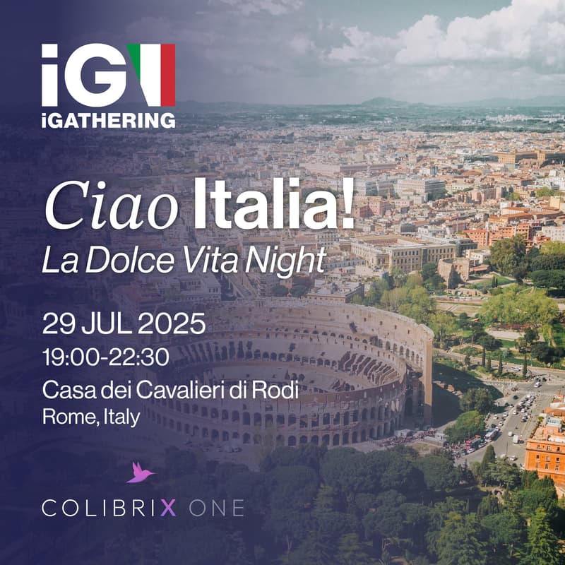 Cover Image for Ciao Italia! - La Dolce Vita Night - SiGMA iGathering