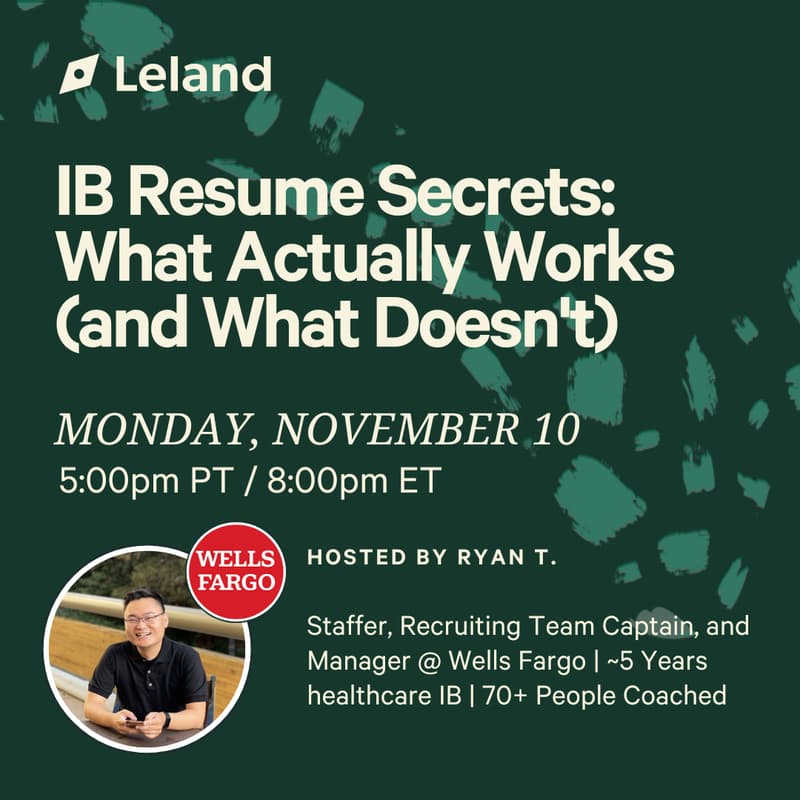 Cover Image for IB Resume Secrets: What Actually Works (and What Doesn't)