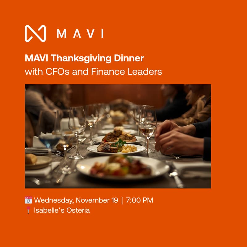 Cover Image for MAVI Thanksgiving Dinner