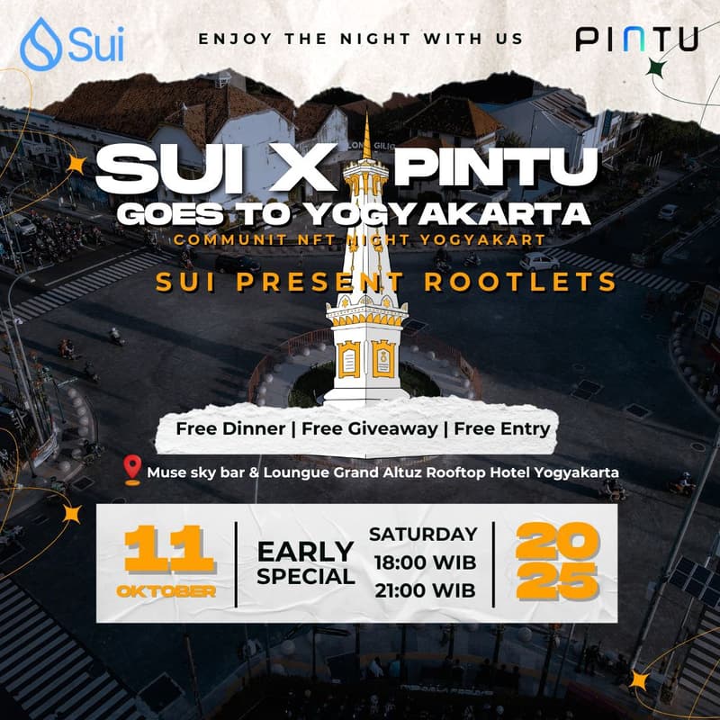 Cover Image for Sui X Pintu Community NFT Night Yogyakarta
