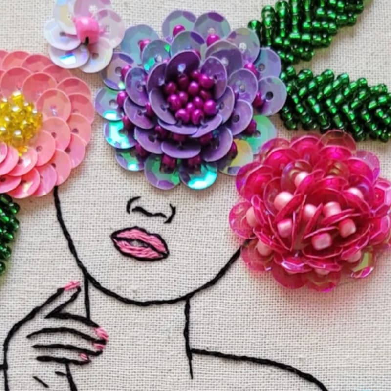 Cover Image for Ciclo de Bordado: Flores en Pedrería | Duoc UC A Puertas Abiertas