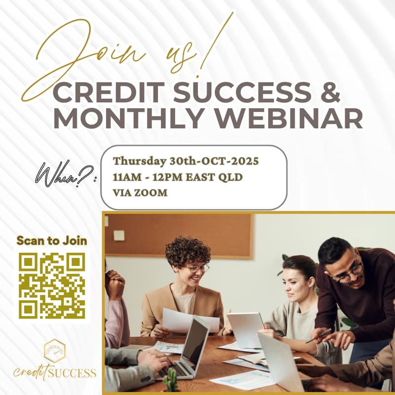Cover Image for Credit Success Monthly Webinar